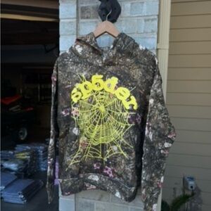 Camo Spider hoodie (AVAILABLE SIZES: S, M, L, XL)